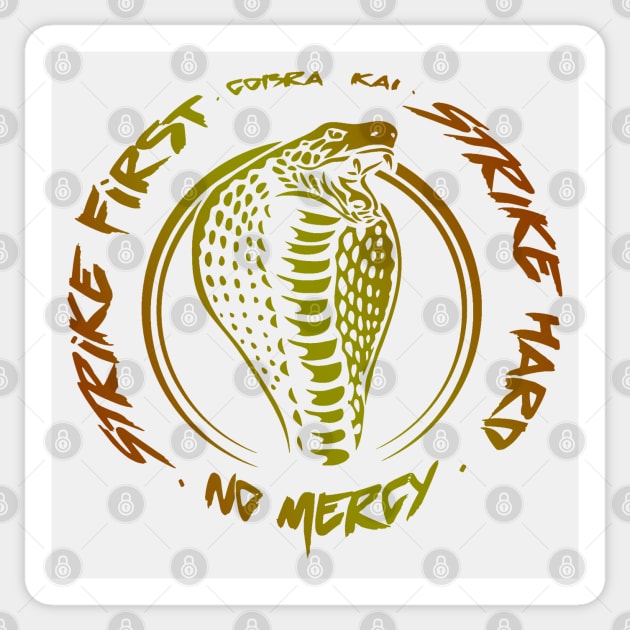 Cobra Kai No Mercy Sticker by D_Machine